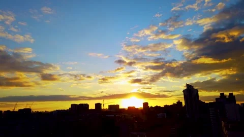 Timelapse of city Stock Footage 133395748