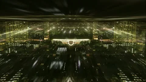 Timelapse city special effects 스톡 동영상 11608698