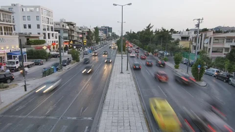 Timelapse - City Traffic Stock Footage 81309314