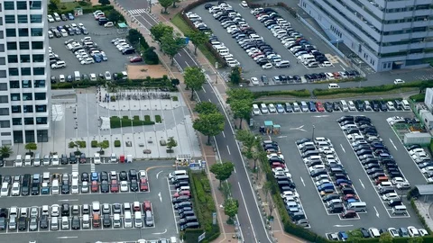 Timelapse of the cityscape Stock-Footage 86309380