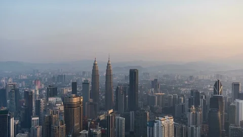 Timelapse cityscape Stock Footage 92777478