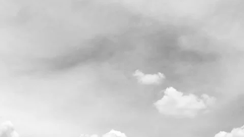 Timelapse clear sky with beautiful clouds moving, 4k Stock Footage 147339147