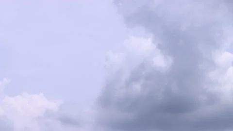 Timelapse clear sky with beautiful clouds moving, 4k Stock Footage 147339311