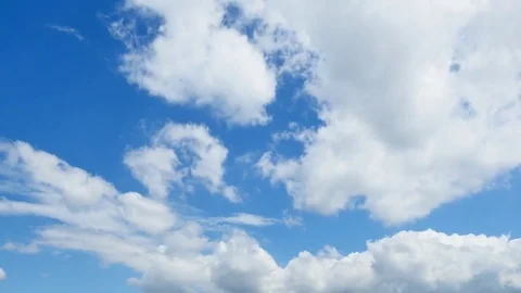 Timelapse of the clear sky Stock Footage 80509600
