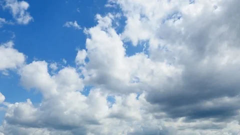 Timelapse of the clear sky Stock Footage 80509627