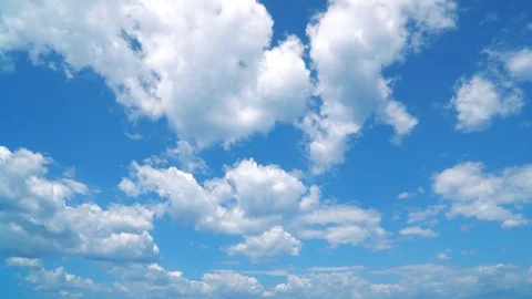 Timelapse of the clear sky Stock Footage 81114619