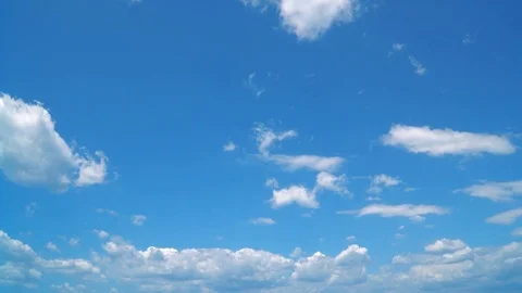 Timelapse of the clear sky Stock Footage 81114769