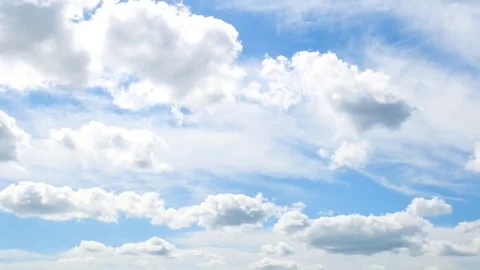 Timelapse of the clear sky 库存影片 82445934