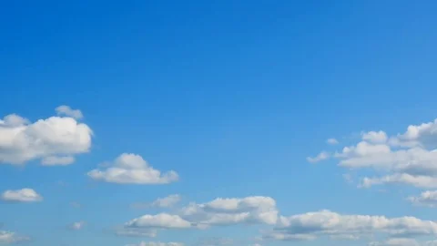 Timelapse of the clear sky Stock Footage 83240391