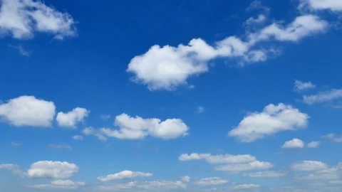 Timelapse of the clear sky Stock Footage 84846677