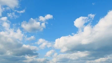 Timelapse of the clear sky Stock Footage 85677511
