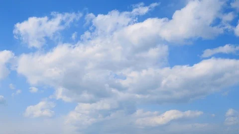 Timelapse of the clear sky Stockbeeldmateriaal 85886083