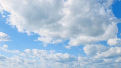 Timelapse of the clear sky Stock Footage 88088243