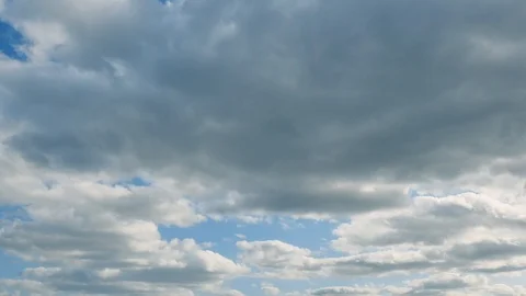 Timelapse of the clear sky Video stock 89704850