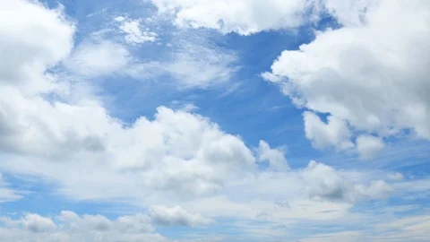 Timelapse of the clear sky Video stock 90652537
