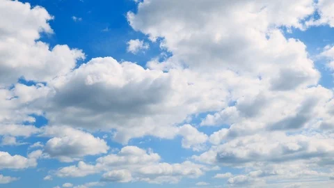 Timelapse of the clear sky Stock Footage 94844971