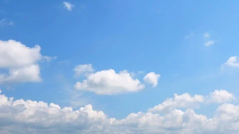Timelapse of the clear sky Stock Footage 95970829