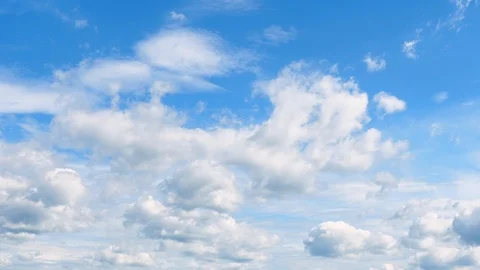 Timelapse of the clear sky Stock Footage 96013914