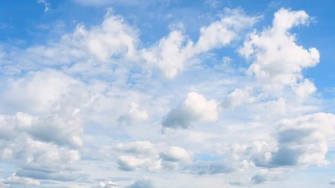 Timelapse of the clear sky Stock Footage 96013984