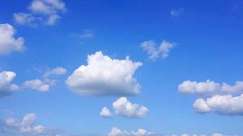 Timelapse of the clear sky Video stock 167990899