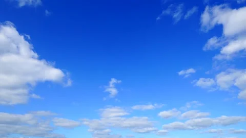 Timelapse of the clear sky Video stock 167991677