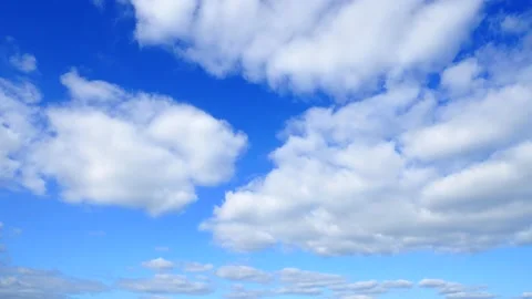 Timelapse of the clear sky Video stock 167991693