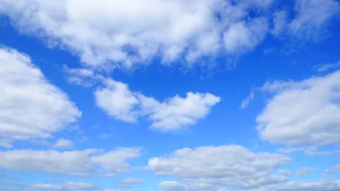 Timelapse of the clear sky Video stock 167991696