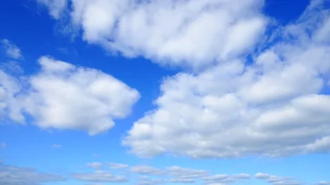 Timelapse of the clear sky Video stock 167991711