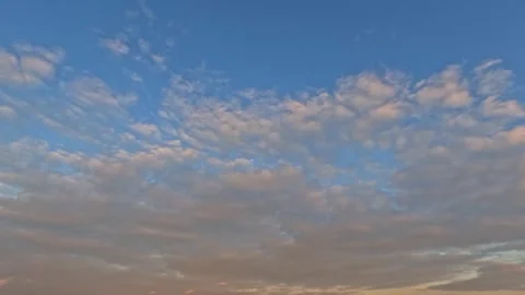 Timelapse clip of nebulosity - spooky backdrop with clouds Stock Footage 309451612