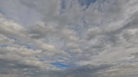 Timelapse clip of overcast - mystical bg with clouds Stock Footage 308588336