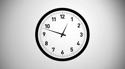 Timelapse clock Stockbeeldmateriaal 1442571