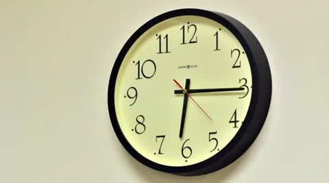 Timelapse clock Stock Footage 12517762