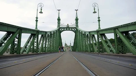 Timelapse from a closed bridge 스톡 동영상 71273790