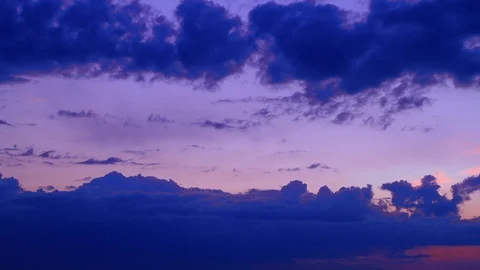 Timelapse cloud blue sky sun sunrise Stock Footage