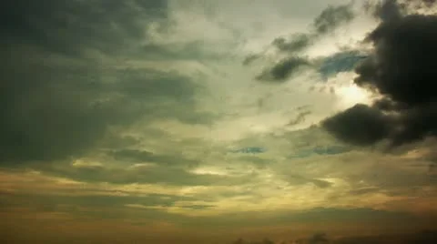 Timelapse cloud layers Stock-Footage 11579794