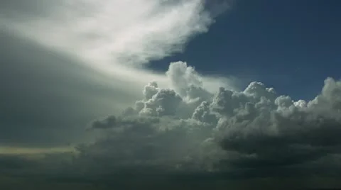 Timelapse cloud layers Vídeo Stock 11580062