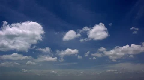Timelapse cloud layers Видео 11599194