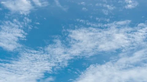 Timelapse cloud move and blue sky Stock Footage 205253261