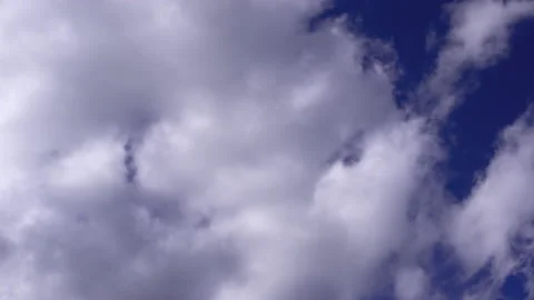 TimeLapse - Cloud movement from bottom left to top right Stock Footage 153304565
