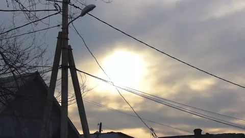 Timelapse, cloud movements Stock Footage 231430157