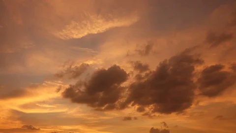 Timelapse of cloud moving on twilight Stock Footage 91902375