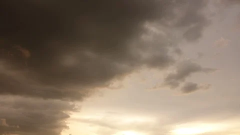Timelapse of cloud moving on twilight Video stock 91902620