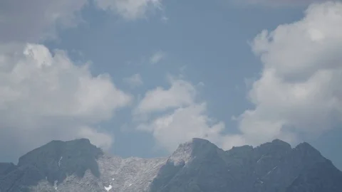 Timelapse - Cloud, Sky &amp; Mountains Stock Footage 81257778
