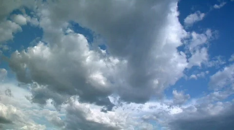 Timelapse clouds 01 Stock Footage 66980