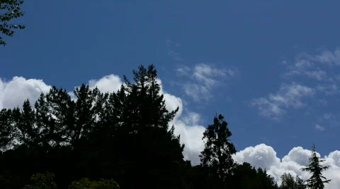 Timelapse clouds 05 Stock Footage 705798