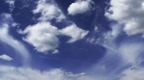 Timelapse clouds 07 Stock Footage 11128882