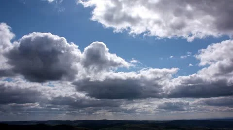 Timelapse Clouds 150412 Video stock 10890544