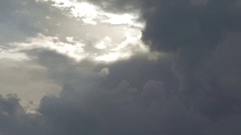 Timelapse clouds 2 Stock Footage