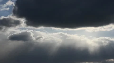 Timelapse clouds 3 Stock Footage 10882347