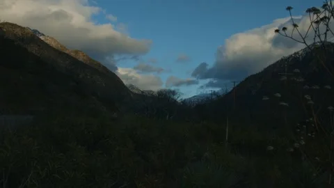 Timelapse of clouds after a storm Stock Footage 272495424